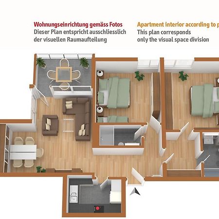 St. Moritzerhof 42 Leilighet Eksteriør bilde