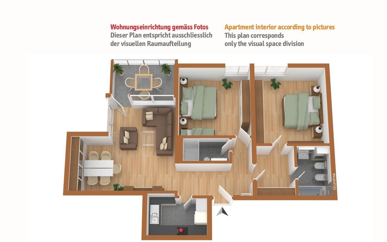 St. Moritzerhof 42 Leilighet Eksteriør bilde